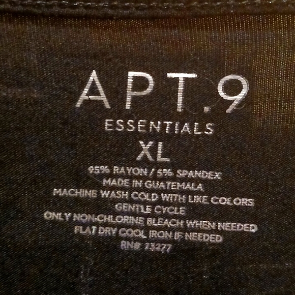 Apt9(Kohl's)Elbow-sleeve Blouse NWT XL - Picture 3 of 8